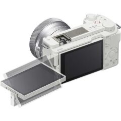 SONY ZV-E10 II 16-50 mm Lensli Aynasız Fotoğraf Makinesi (Beyaz)