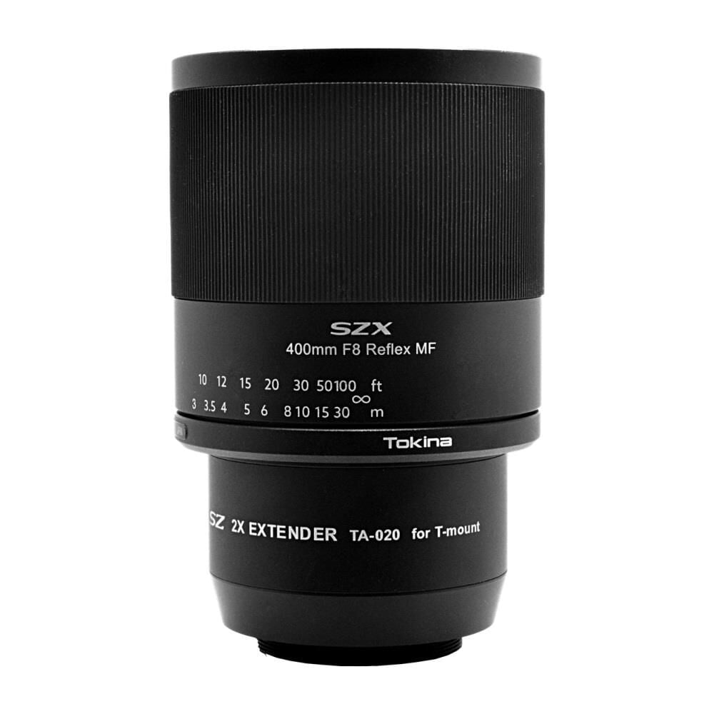 Tokina SZX SUPER TELE 400mm F8 Reflex MF C-RF Lens ve 2X Extender Kit