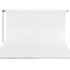 Weifeng 270cm x 580cm Kumaş Taşınabilir Sonsuz Beyaz Fon Perdesi Seti