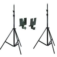 Weifeng 270cm x 580cm Kumaş Taşınabilir Sonsuz Beyaz Fon Perdesi Seti