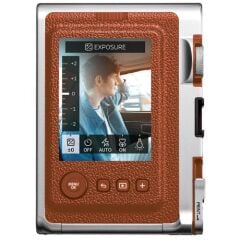 FUJIFILM Instax Mini Evo Hybrid (Brown) Fotoğraf Makinesi
