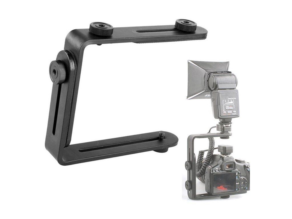 Rollin Image LS-25 Çift L Tip Evrensel Flaş Kızağı