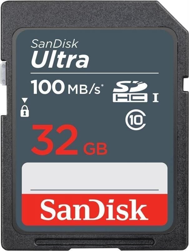 SanDisk 32GB Ultra SD Hafıza Kartı (100 mb/s, SDSDUNR-032G-GN3IN)