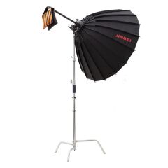JINBEI Parabolik 140cm Deep Reflektif Softbox  Zoom Fokus Sistem ile