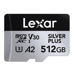 Lexar 512GB Professional Micro SD V30 Sılver Plus Hafıza Kartı