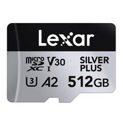 Lexar 512GB Professional Micro SD V30 Sılver Plus Hafıza Kartı