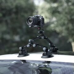 Ulanzi C006 Araç Montajı İçin Vantuz Birleştirici Kol Magic Arm