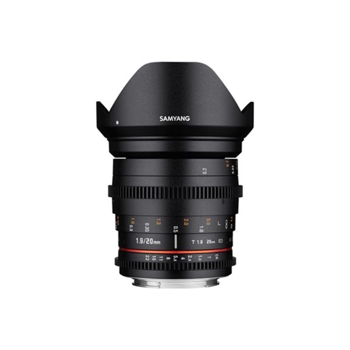 Samyang 20mm T1.9 ED AS UMC Cine Lens (Sony E)