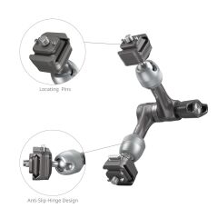 SmallRig 4490 HawkLock H21 Hızlı Çıkarma Rozet Sihirli Kol (7'')