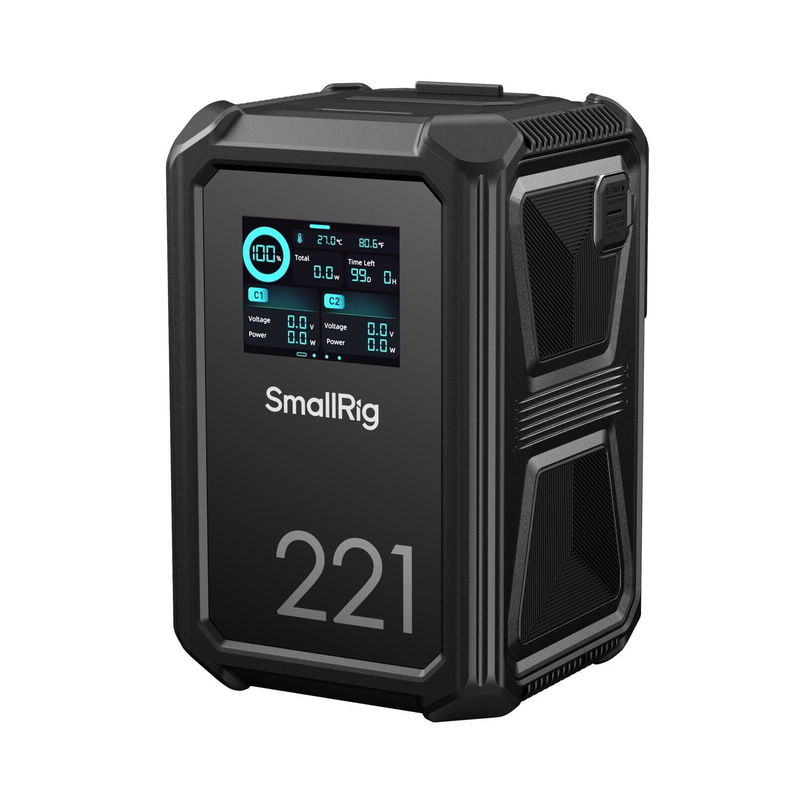 SmallRig 4985  X221 X-Touch Smart Üçlü Korumalı 1,5 m Düşmeye Dayanıklı, IP54 Su Geçirmez / Toz Geçirmez) V-Mount Batarya
