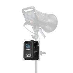 SmallRig 4985  X221 X-Touch Smart Üçlü Korumalı 1,5 m Düşmeye Dayanıklı, IP54 Su Geçirmez / Toz Geçirmez) V-Mount Batarya