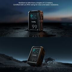 SmallRig 4984 X99 X-Touch Smart Üçlü Korumalı 1,5 m  Düşmeye Dayanıklı IP54 Su Geçirmez / Toz Geçirmez) V-Mount Batarya