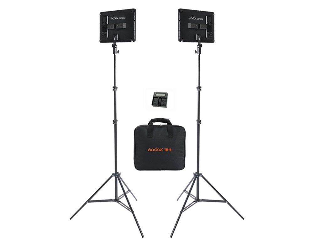 Godox LEDP260C Video Işığı İkili Işık Kiti