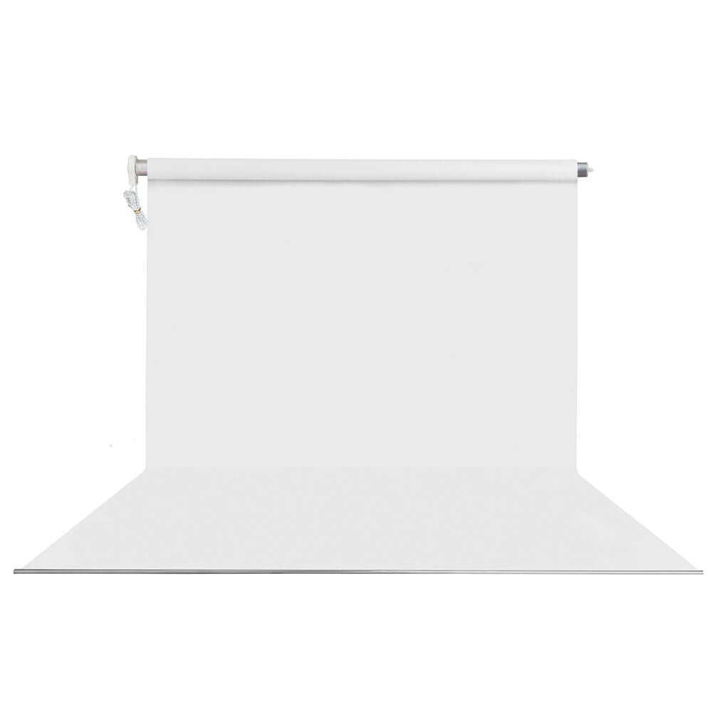 Stüdyo Teknik 90X120Cm Beyaz Fon Perdesi Seti