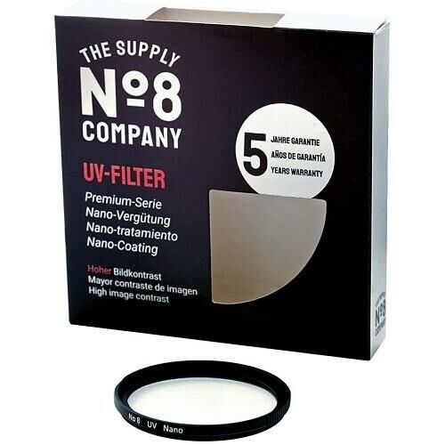 No8 Company 77mm Nano UV Filtre