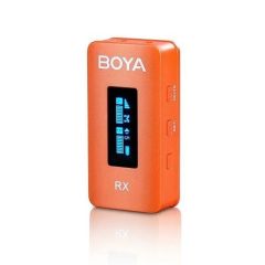 Boya BY-XM6-K2O Kablosuz İkili Yaka Mikrofonu (Turuncu)