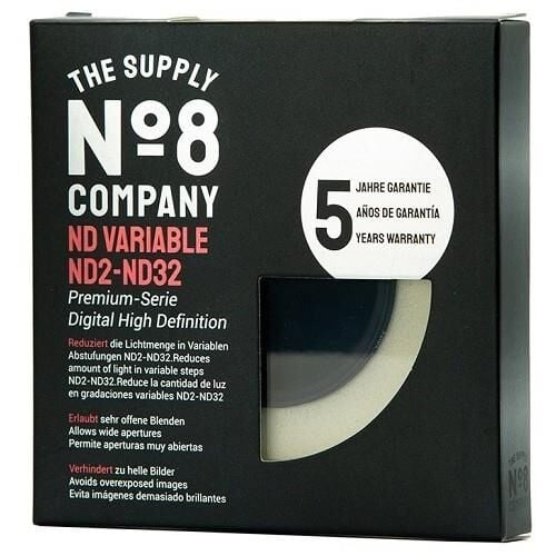 No8 Company 46mm Nano Variable Density ND 2-32 Filtre