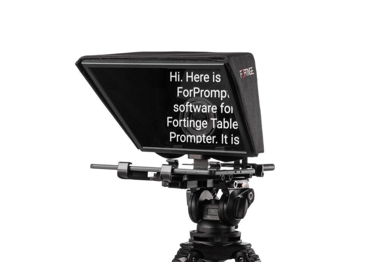 Fortinge Noa Tablet Prompter BT-1 Bluetooth Kumanda ve Acebil i-705DX Video Tripod