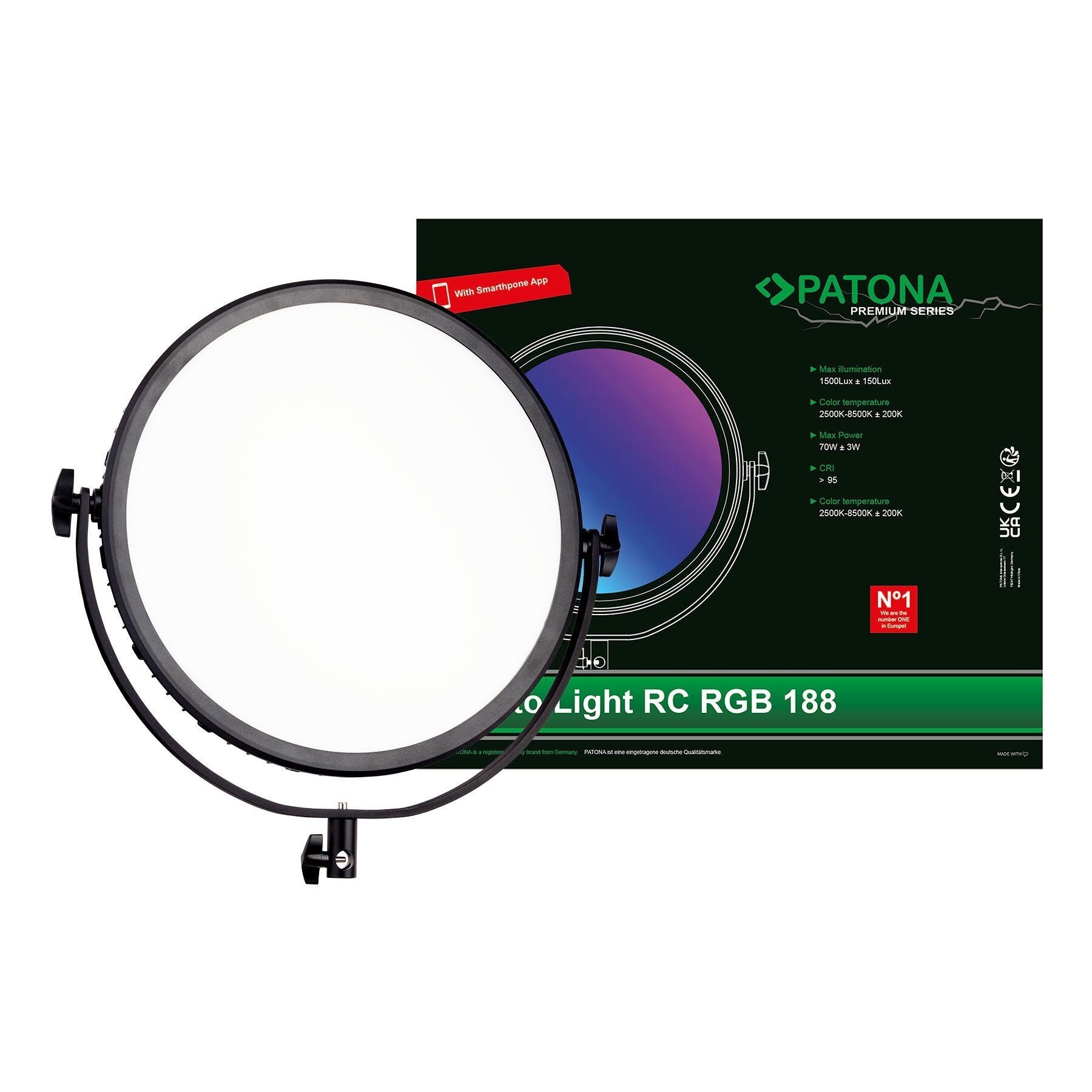 PATONA 4283 PREMIUM Soft Light Lamp TGB-188A with app control