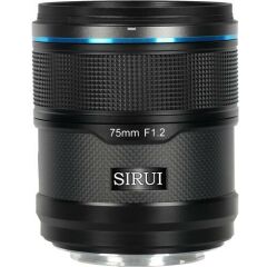 SIRUI Sniper 75mm f1.2 APSC Auto-Focus Lens for Fujifilm X mount – Black/Carbon