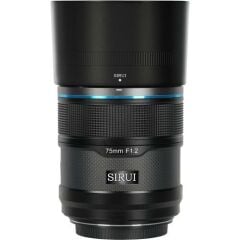 SIRUI Sniper 75mm f1.2 APSC Auto-Focus Lens for Sony E mount – Black/Carbon