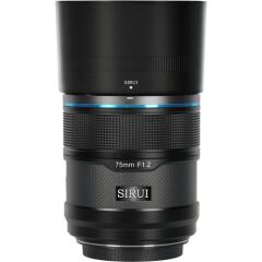 SIRUI Sniper 75mm f1.2 APSC Auto-Focus Lens for Sony E mount – Black/Carbon