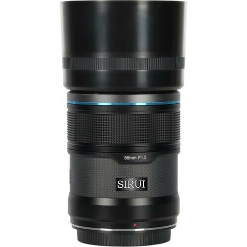 SIRUI Sniper 56mm f1.2 APSC Auto-Focus Lens for Sony E mount – Black/Carbon