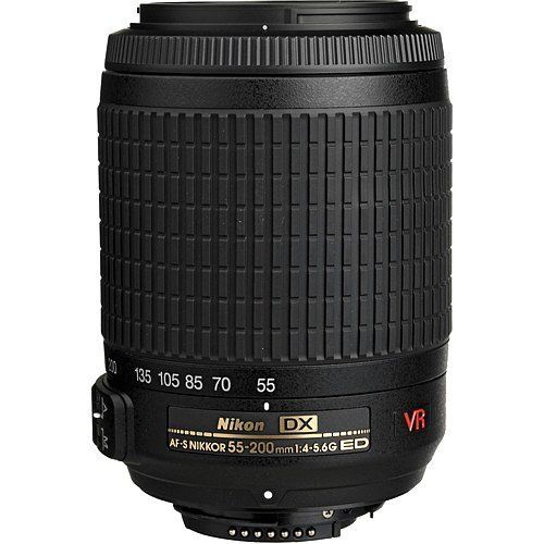 Nikon Nikkor 55-200mm f/4-5.6G AF-S IF-ED VR II Lens