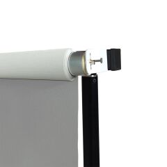 Weifeng 190cm x 400cm Kumaş Taşınabilir Sonsuz Gri Fon Perdesi Seti