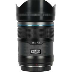 SIRUI Sniper 33mm f1.2 APSC Auto-Focus Lens for Sony E mount – Black/Carbon