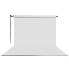 Stüdyo Teknik 270X580Cm Beyaz Fon Perde Seti