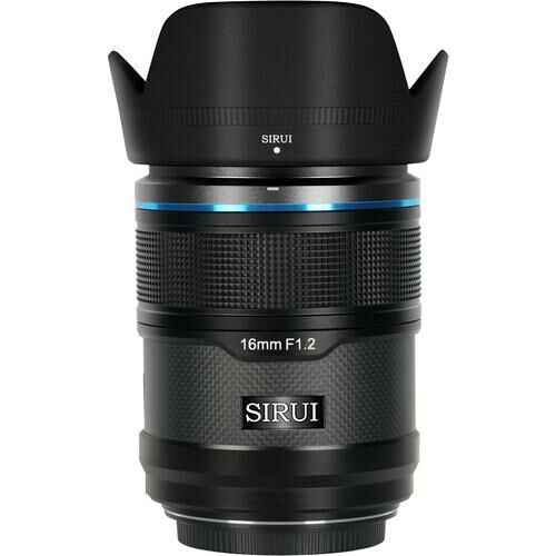 SIRUI Sniper 16mm f1.2 APSC Auto-Focus Lens for Sony E mount – Black/Carbon