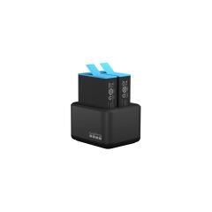 GoPro İkili Şarj + Batarya (HERO11 & HERO10 & HERO9 Black için)