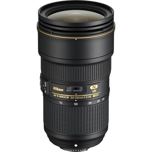 Nikon AF-S 24-70mm f/2.8E ED VR Lens