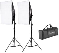 OEM Marka 50x70 2'li Softbox Video Çekim Işığı (Ampul Dahil Değildir)
