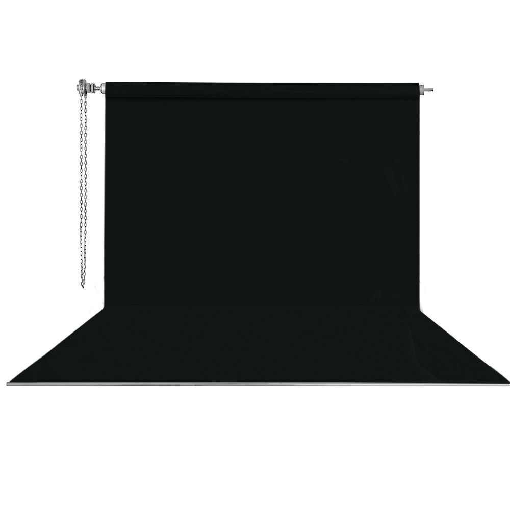Stüdyo Teknik 270X580Cm Siyah Fon Perde Seti