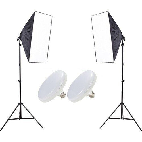 Fancier Softbox 50X70cm Ledli Sürekli Işık Professional Yotuber Kit