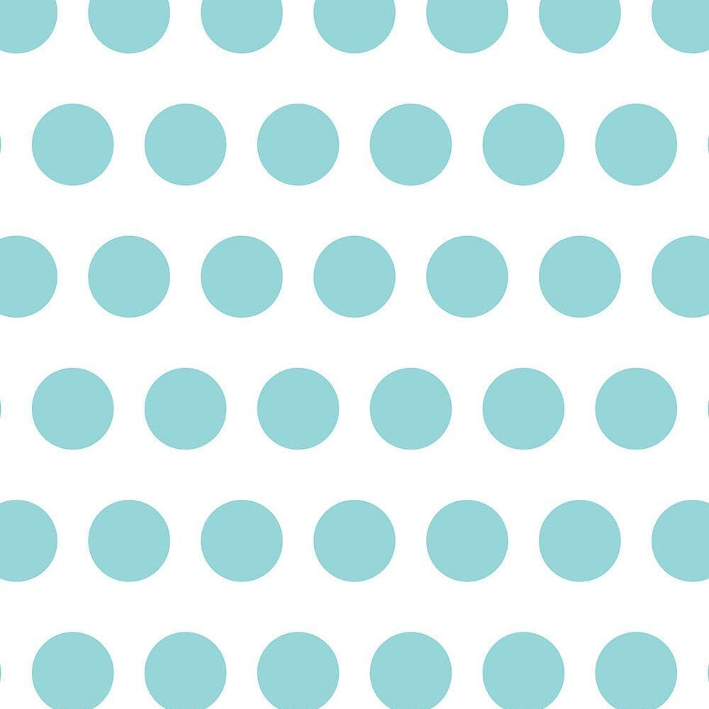 Savage (U.S.A) Stüdyo Fon Aqua Polka Dots Printed