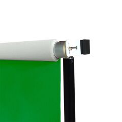 Weifeng 190cm x 400cm Kumaş Taşınabilir Sonsuz Greenbox (Yeşil) Fon Perdesi Seti