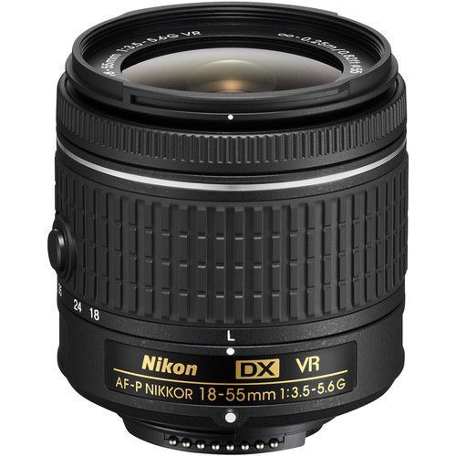 Nikon AF-P DX 18-55mm f/3.5-5.6G VR Lens