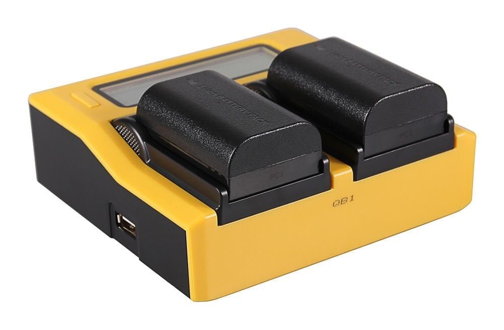 PATONA 7583 DUAL LCD USB CHARGER FOR LP-E6