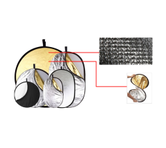 JINBEI 92x122cm 5-in-1 Yansıtıcı Reflektör Paneli