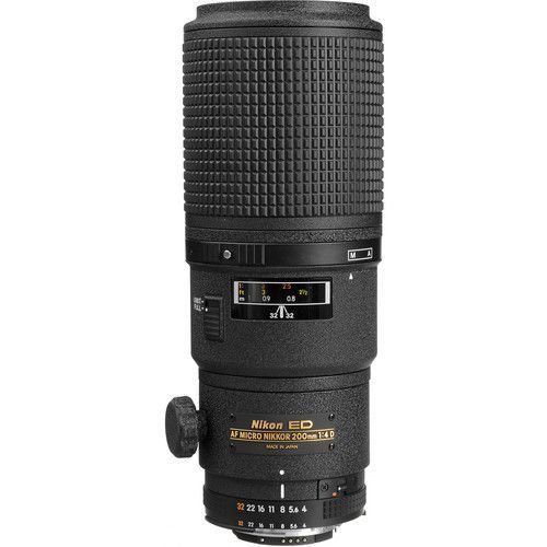 Nikon AF 200mm F/4D IF-ED Telefoto Micro Lens