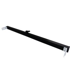 Weifeng 190cm x 400cm Kumaş Taşınabilir Sonsuz Siyah Fon Perdesi Seti
