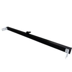 Weifeng 190cm x 400cm Kumaş Taşınabilir Sonsuz Siyah Fon Perdesi Seti