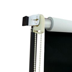 Weifeng 190cm x 400cm Kumaş Taşınabilir Sonsuz Siyah Fon Perdesi Seti