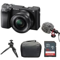 Sony A6400 16-50mm Vlogger Kit