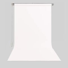 Stil Fon 145cm x 200cm Portre Beyaz Fon Perdesi Seti