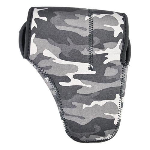 JJC OC-MC1 Neoprene Makina Kılıfı (Kamuflaj Gri)