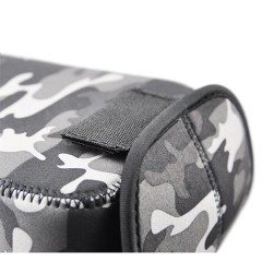 JJC OC-MC1 Neoprene Makina Kılıfı (Kamuflaj Gri)